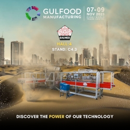 Baumer at Gulfood Manufacturing from 7 to 9 November